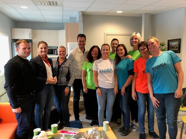 Kidsa &Oslash;vsttun hadde to fine timer sammen med Frp og Milj&oslash;partiet de gr&oslash;nne.